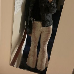 Dress Up Boutique Flare Snakeskin Pink Pants